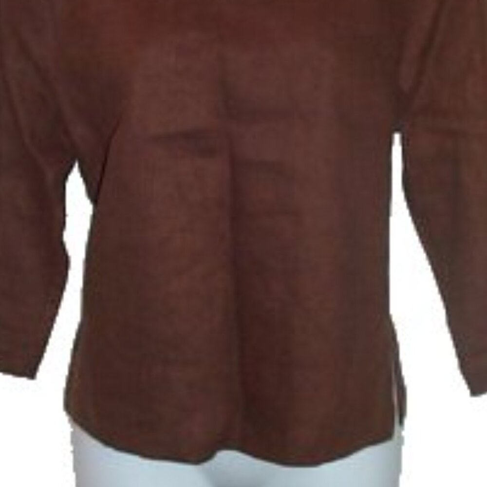 HOT COTTON Linen Top - Sz S - NEW - Picture 5 of 10